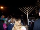 Menorah in Downtown Stockton