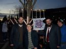 Menorah at the King's game
