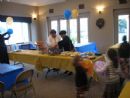 Setting up for Chanukah Party